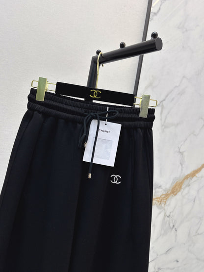 26ss Elastic waist casual trousers