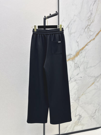 26ss Elastic waist casual trousers