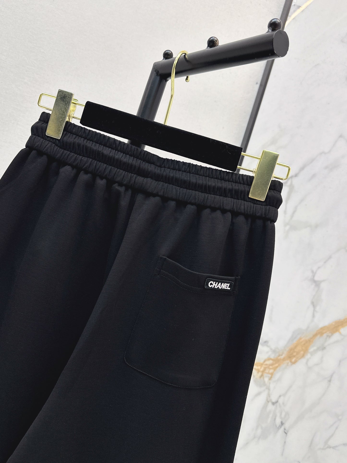 26ss Elastic waist casual trousers