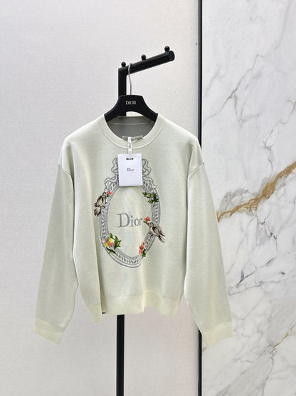 26ss Floral Pattern Sweater