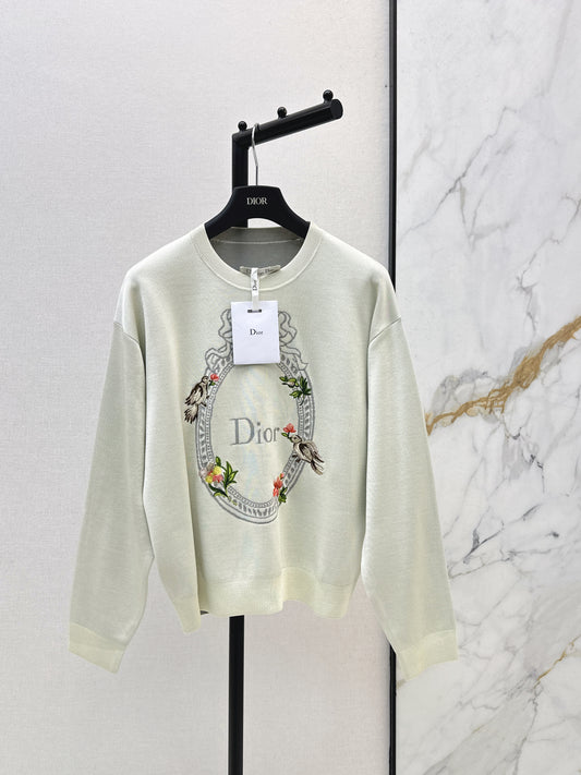26ss Floral Pattern Sweater