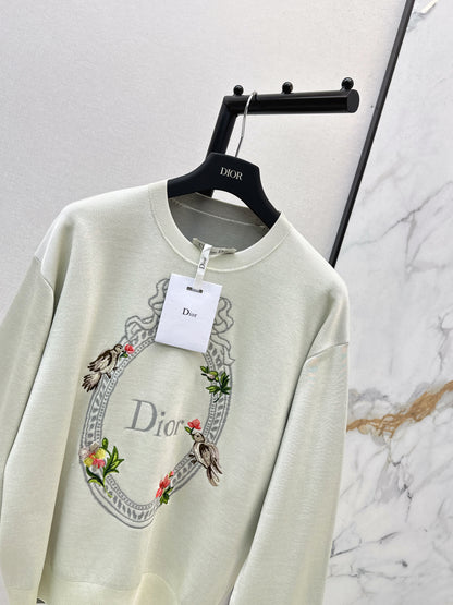 26ss Floral Pattern Sweater