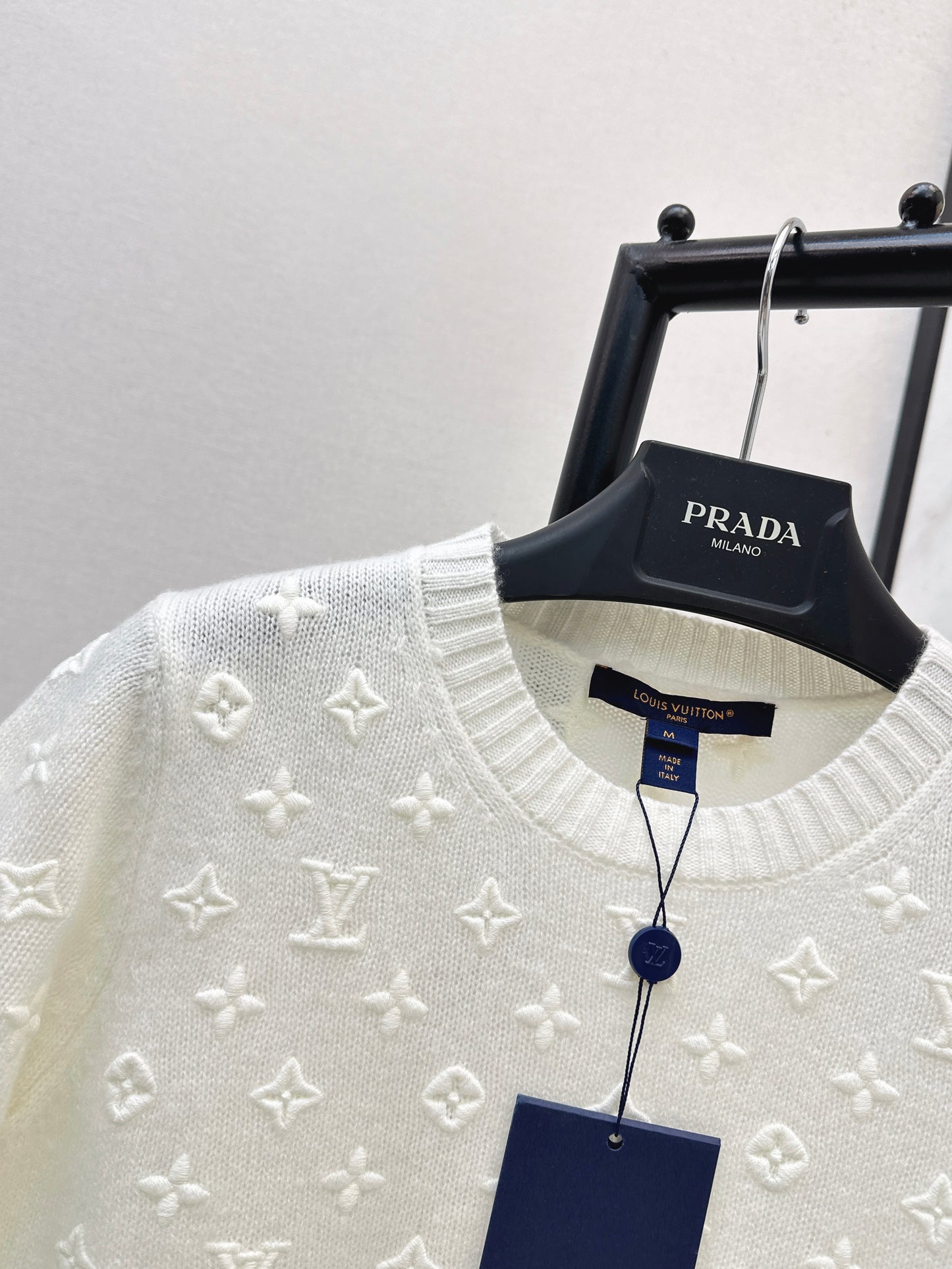 26ss Monogram Logo Knit T-Shirt
