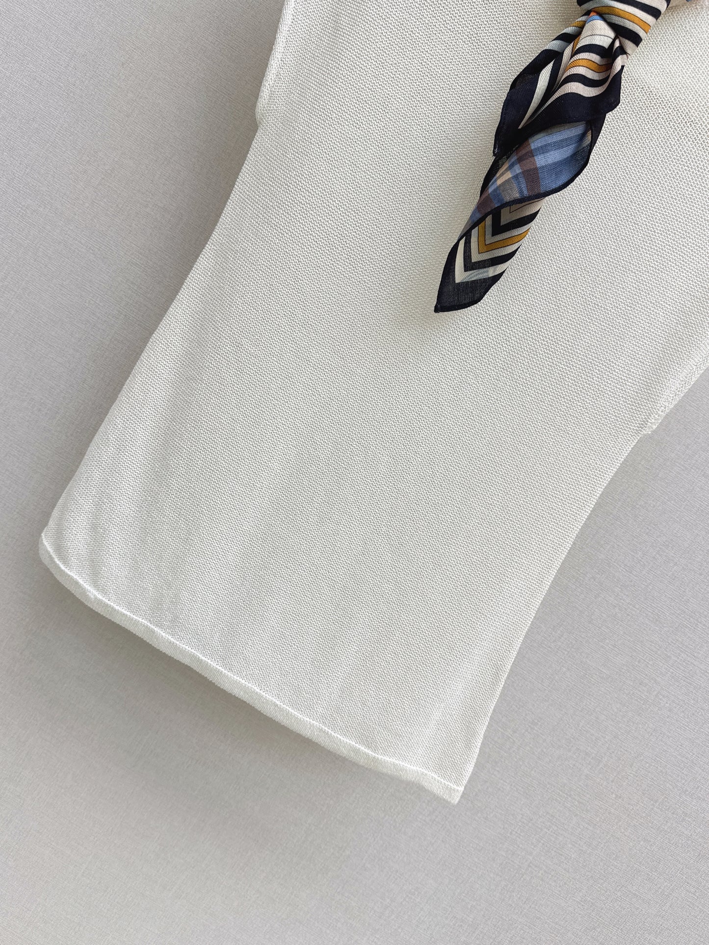 26ss Silk Scarf Knitwear