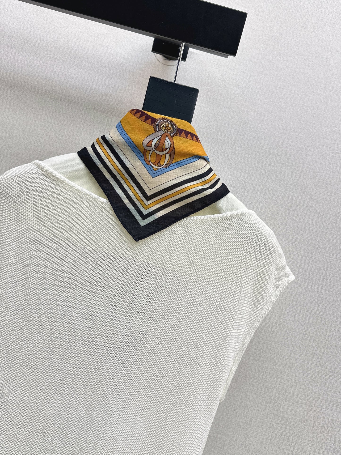 26ss Silk Scarf Knitwear