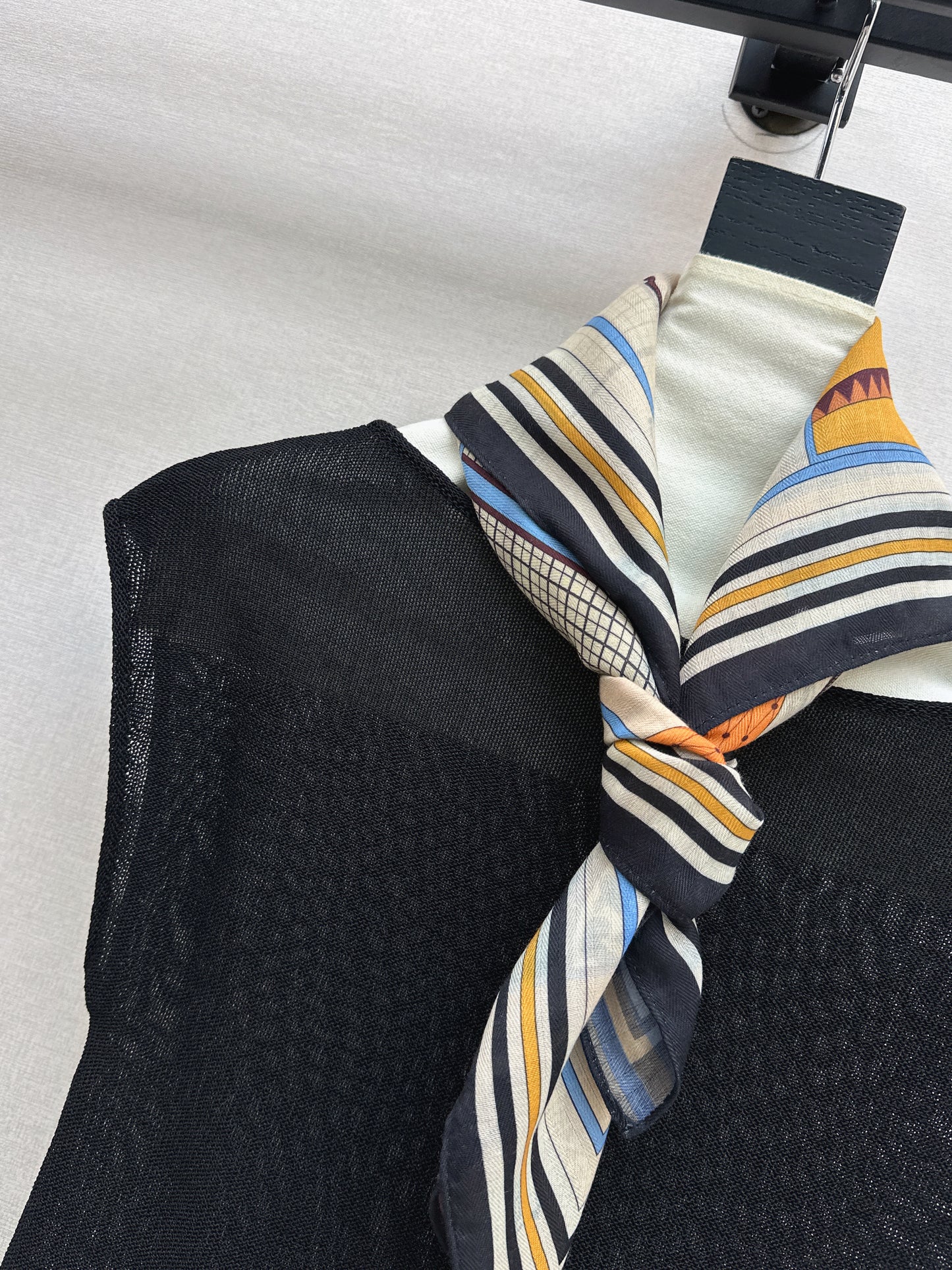 26ss Silk Scarf Knitwear