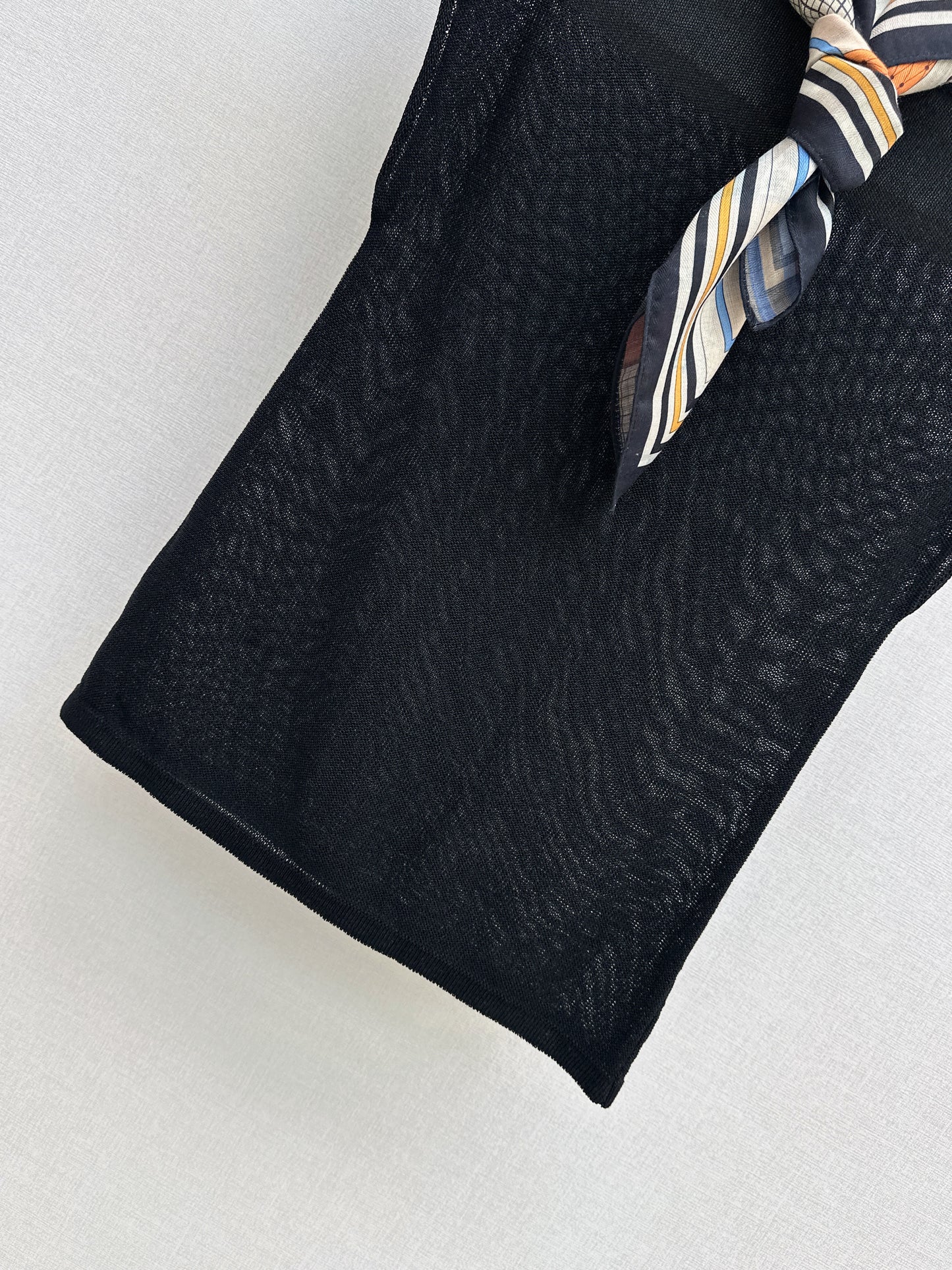 26ss Silk Scarf Knitwear