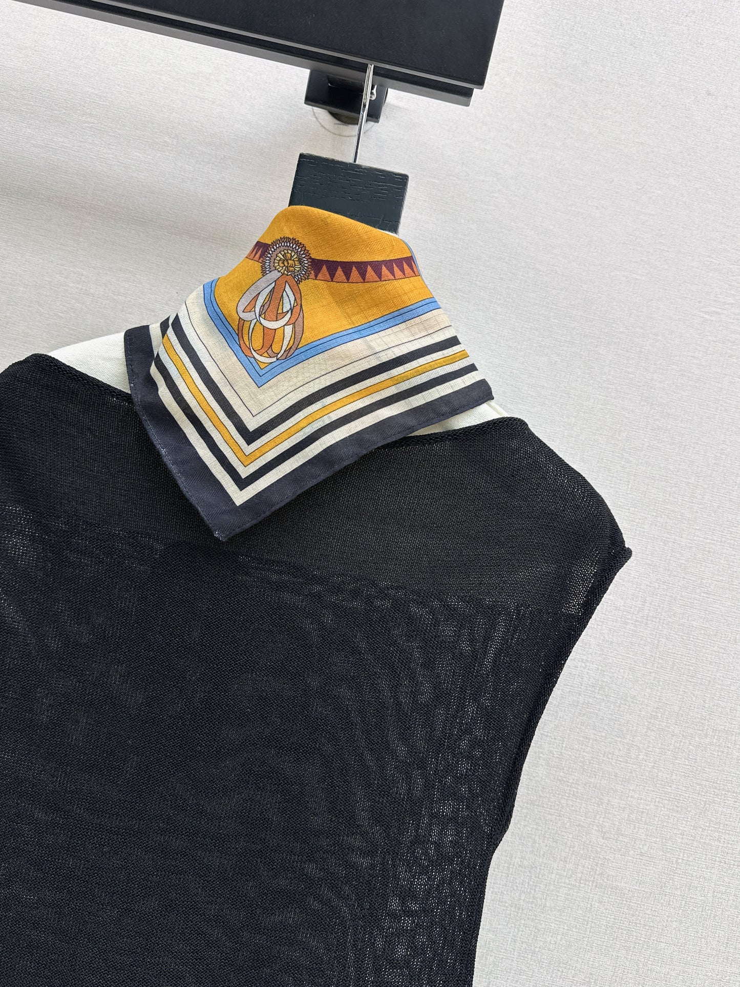 26ss Silk Scarf Knitwear