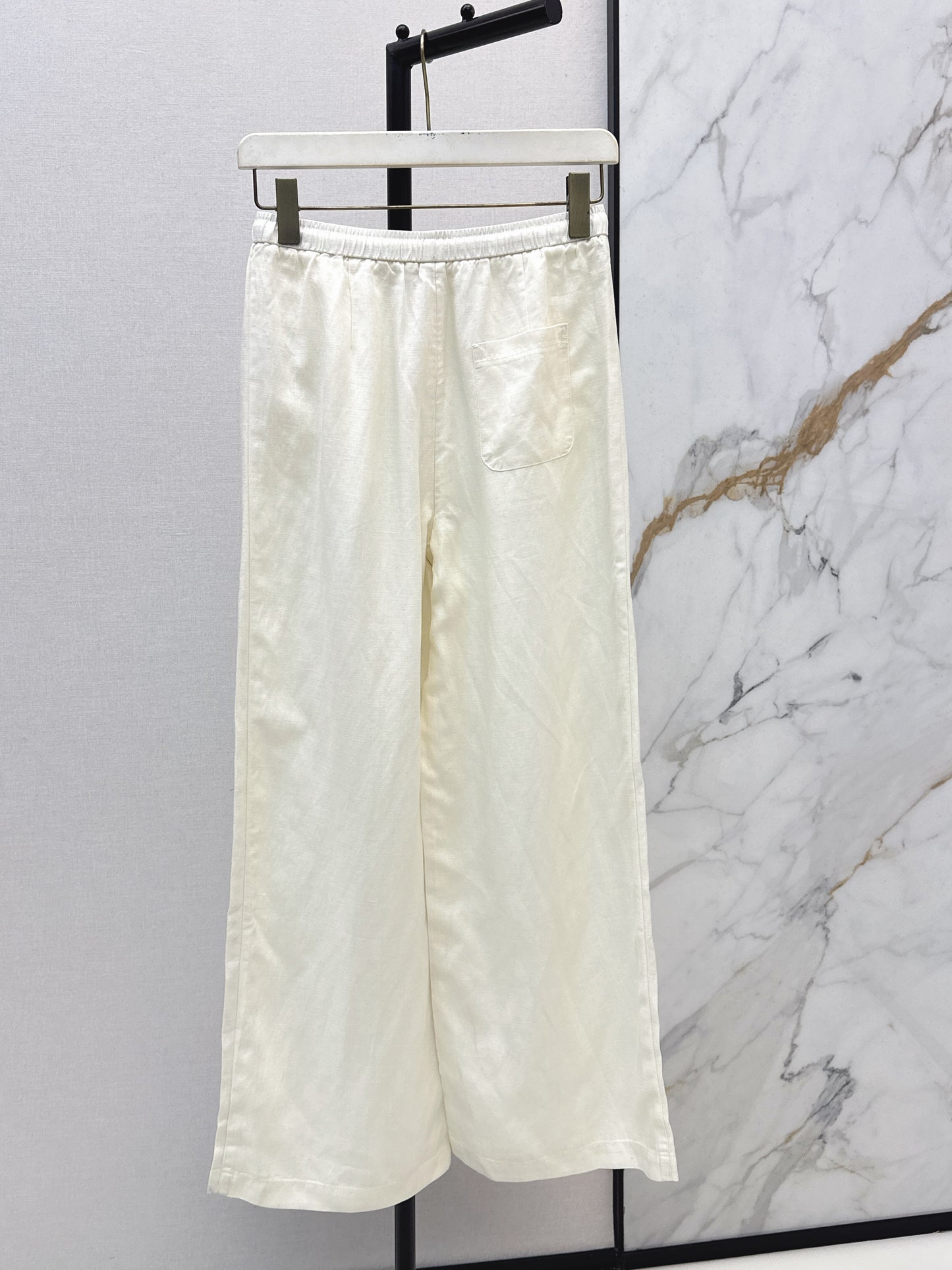 26ss High-waisted wide-leg trousers