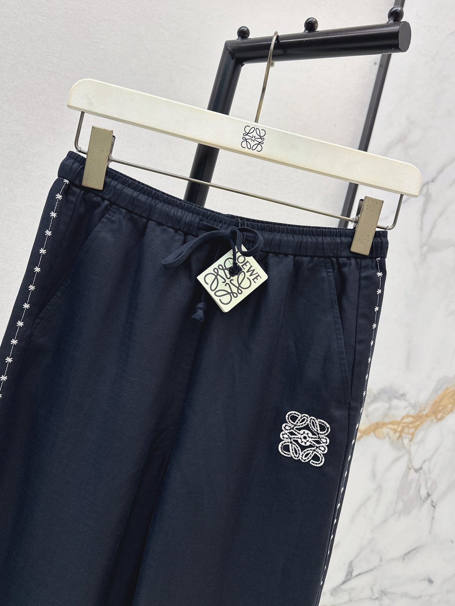 26ss High-waisted wide-leg trousers