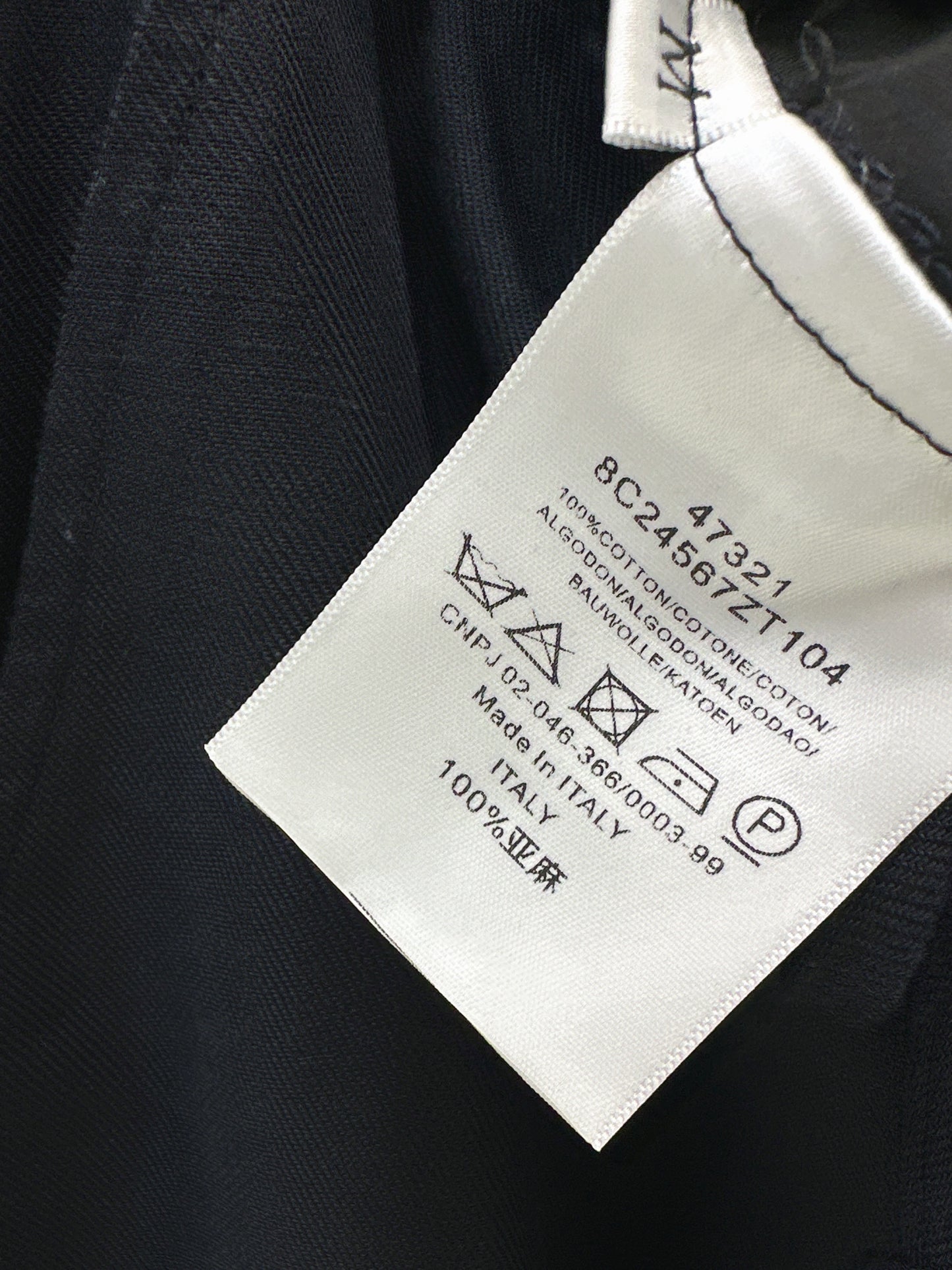 26ss High-waisted wide-leg trousers