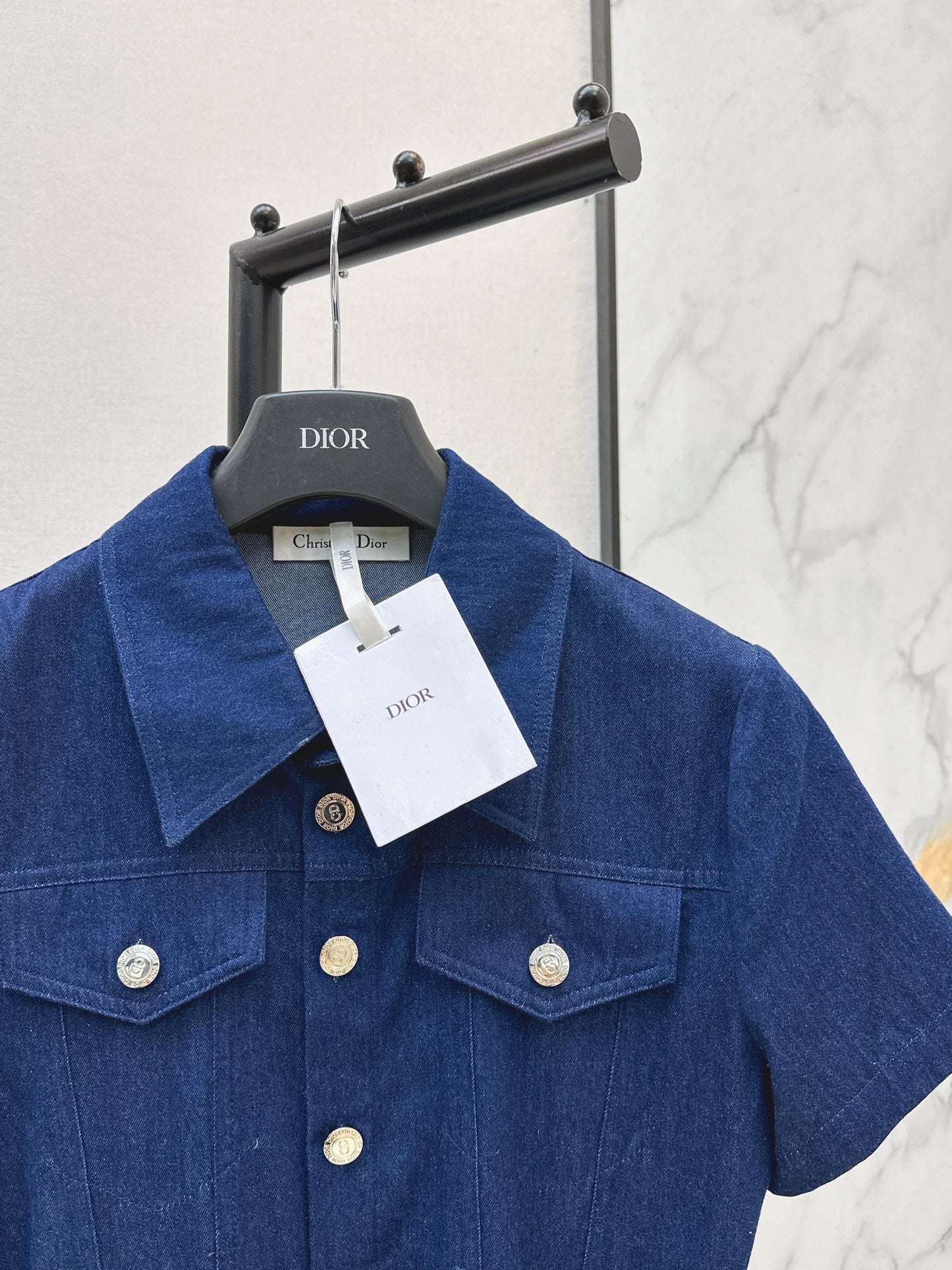 26ss Long Denim Dress