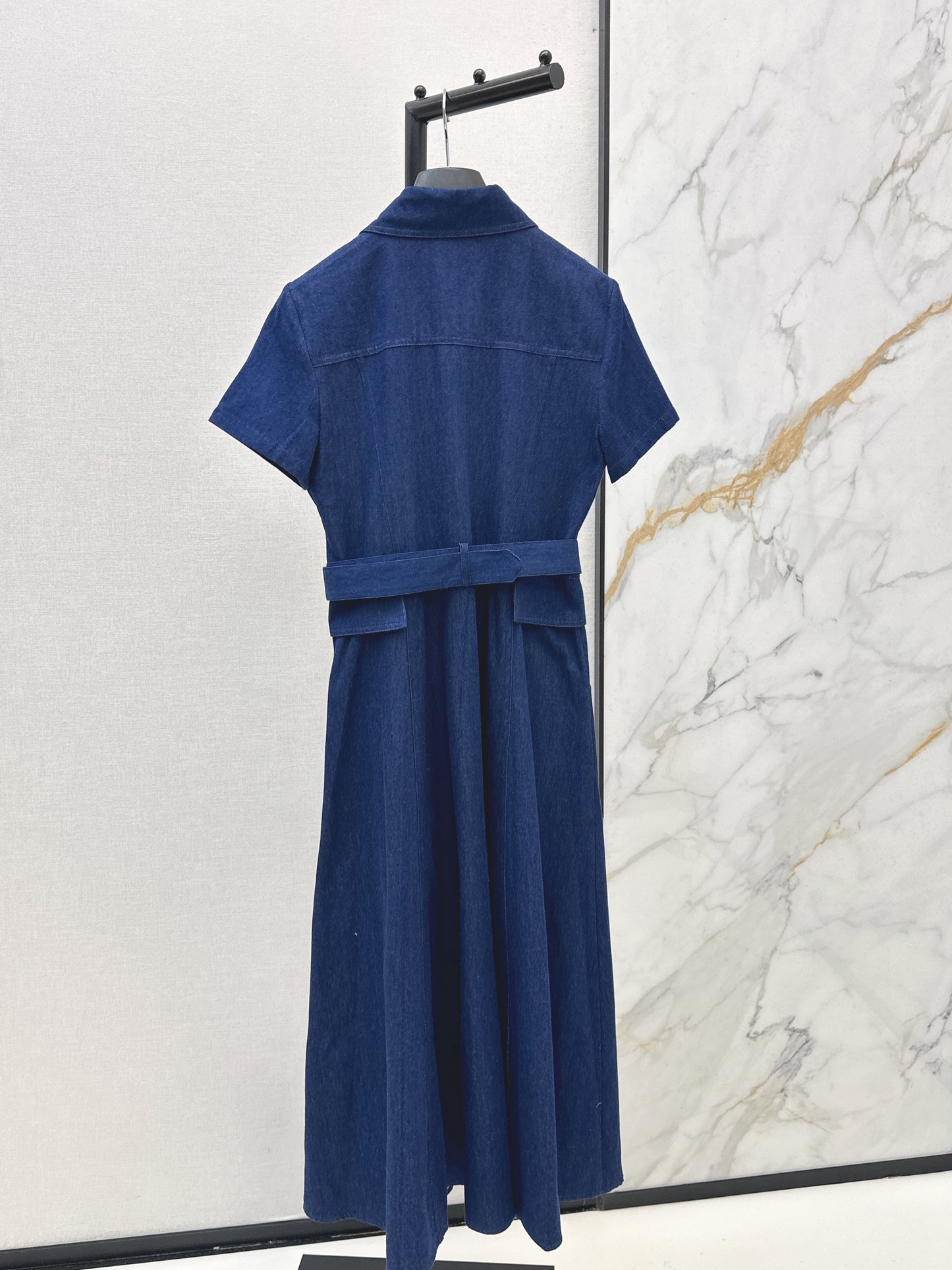 26ss Long Denim Dress