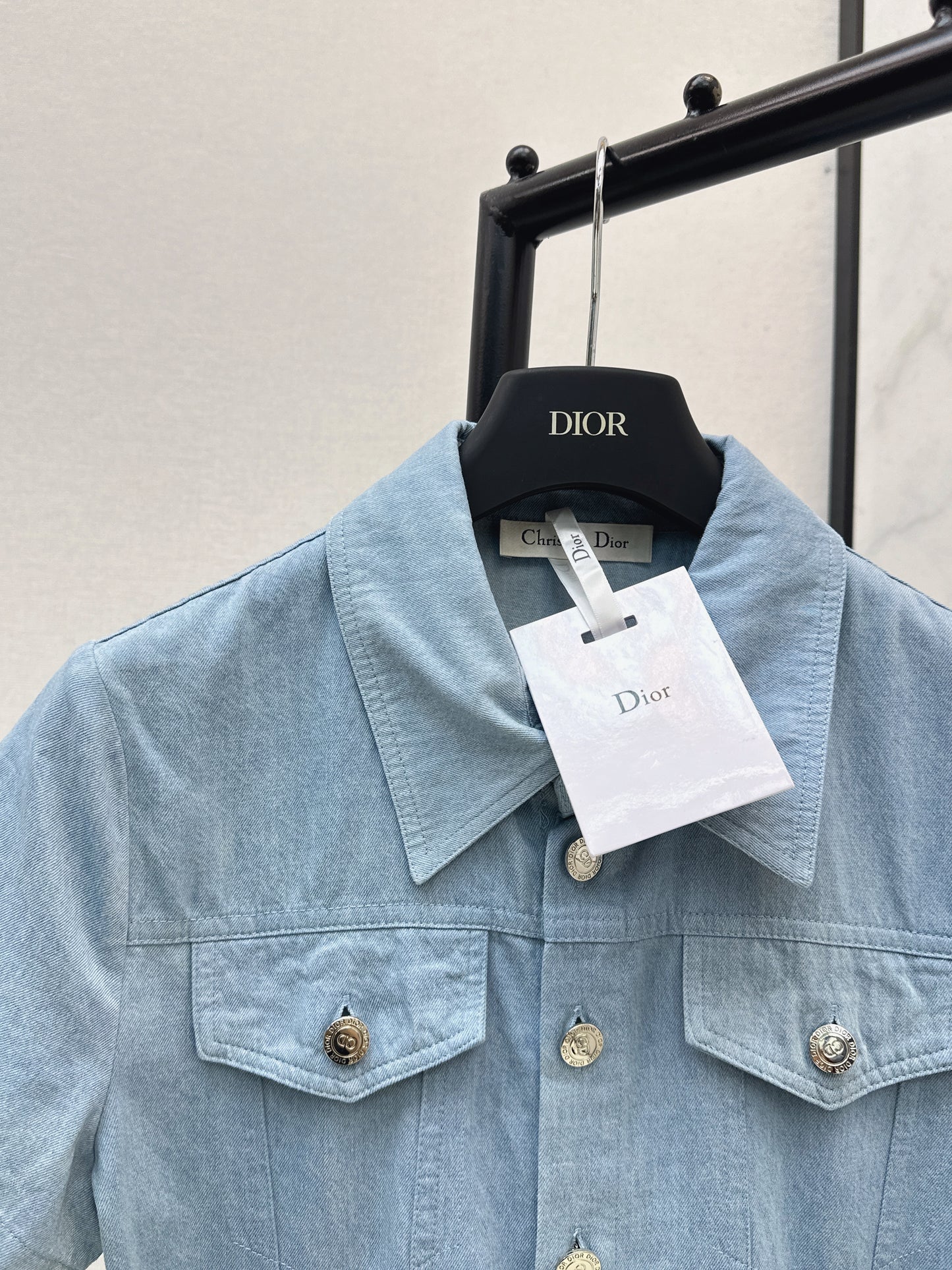 26ss Long Denim Dress