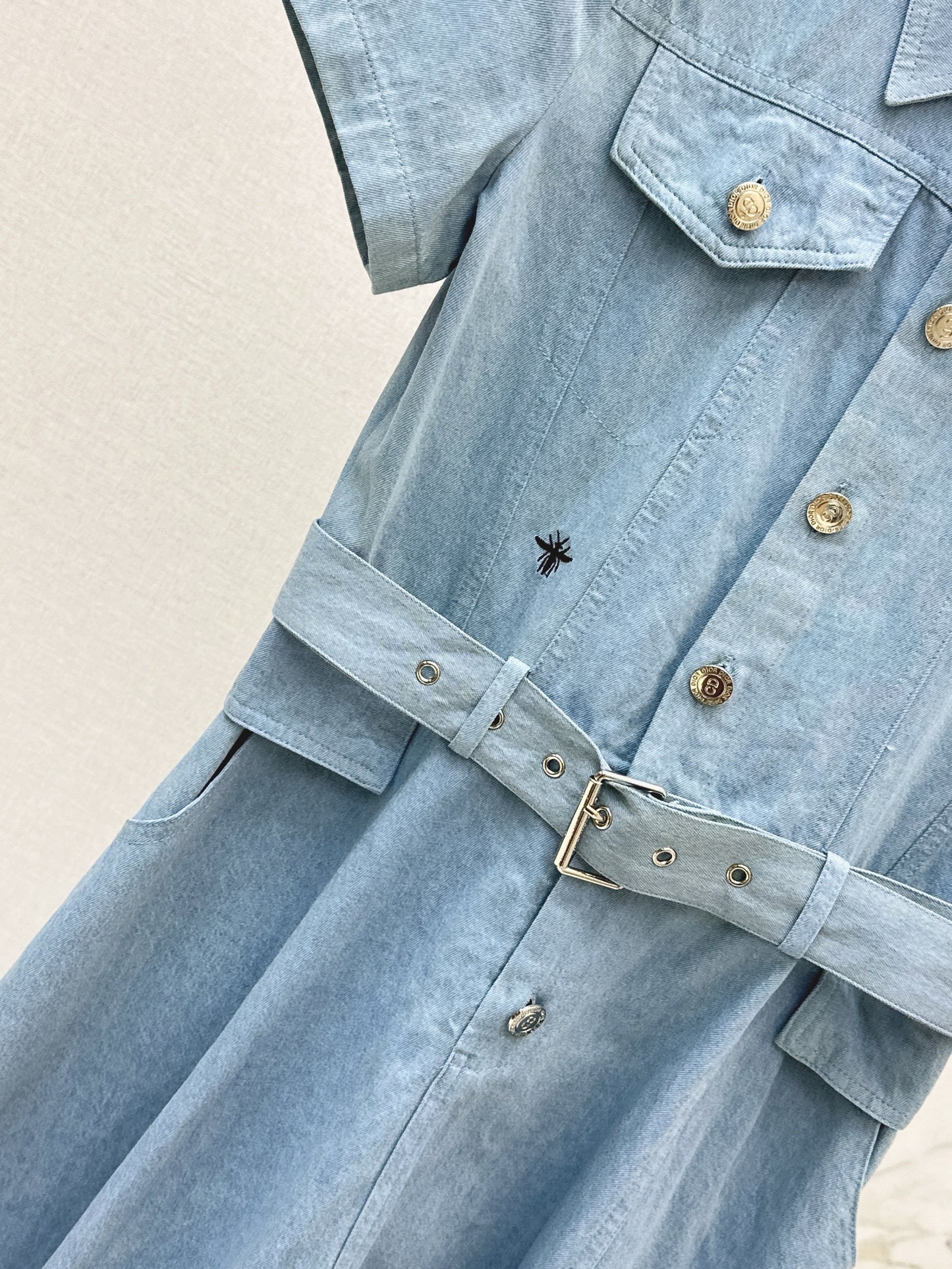 26ss Long Denim Dress