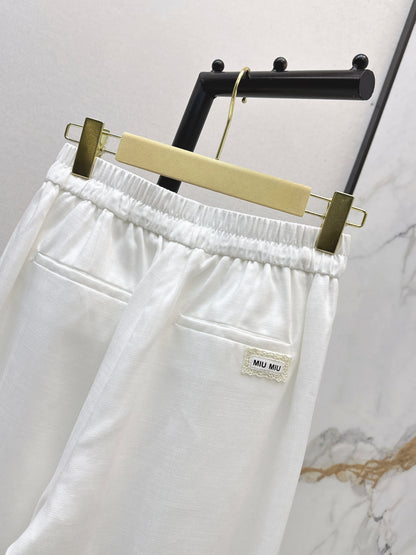 26ss Wide-leg trousers