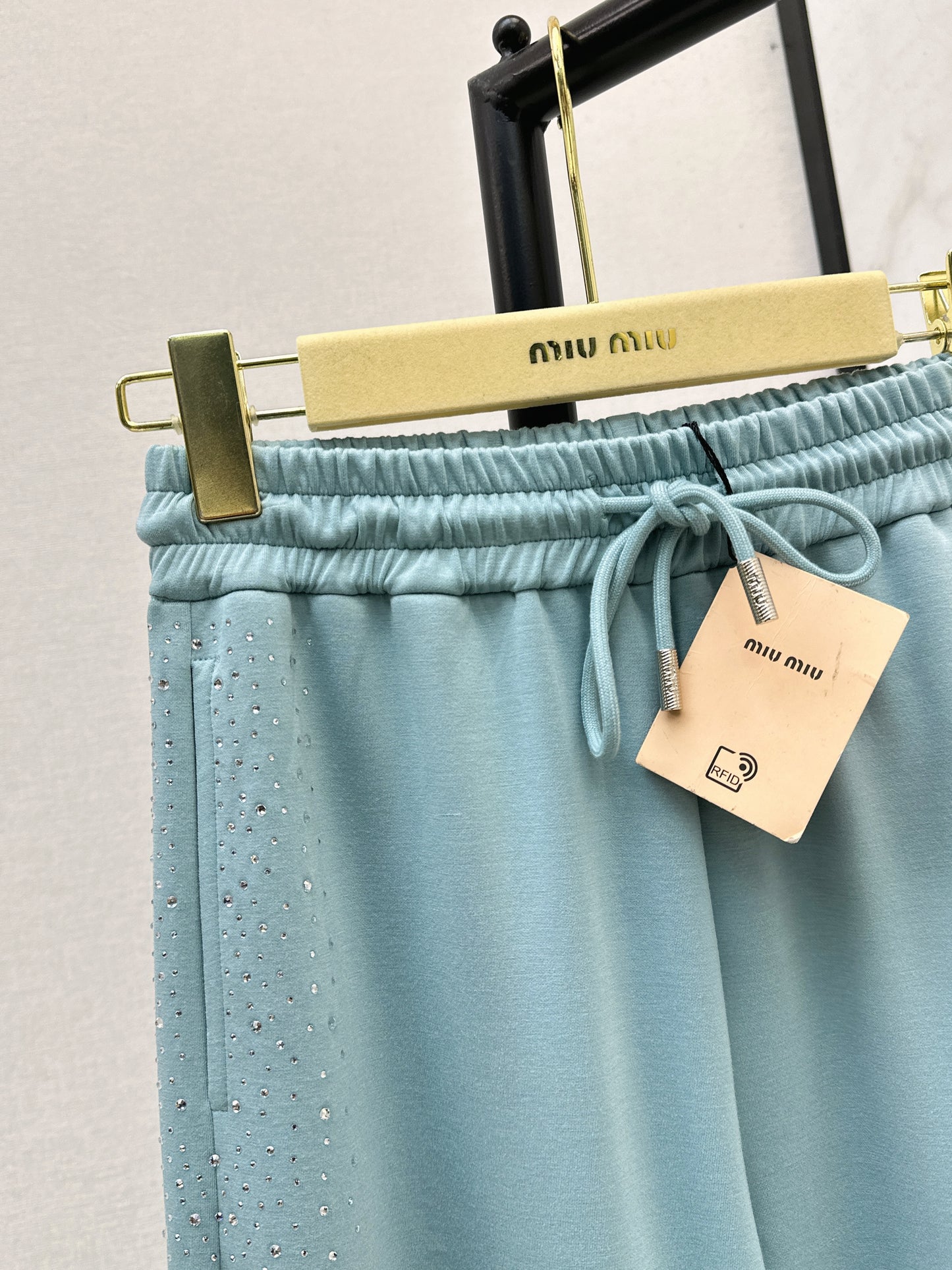 26ss Logo-embellished straight-leg pants