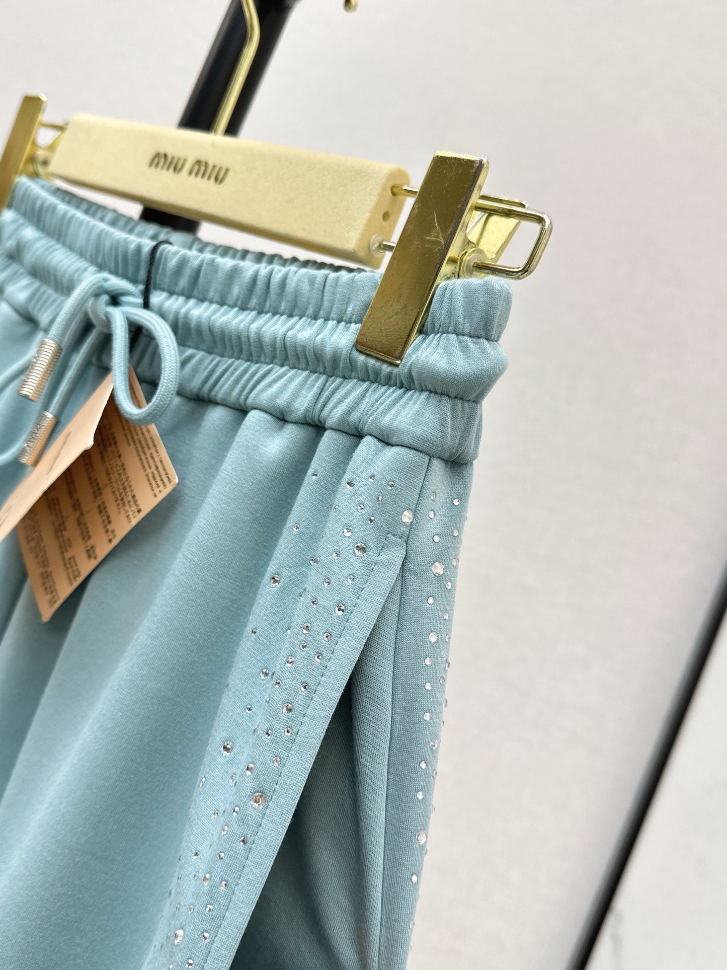 26ss Logo-embellished straight-leg pants