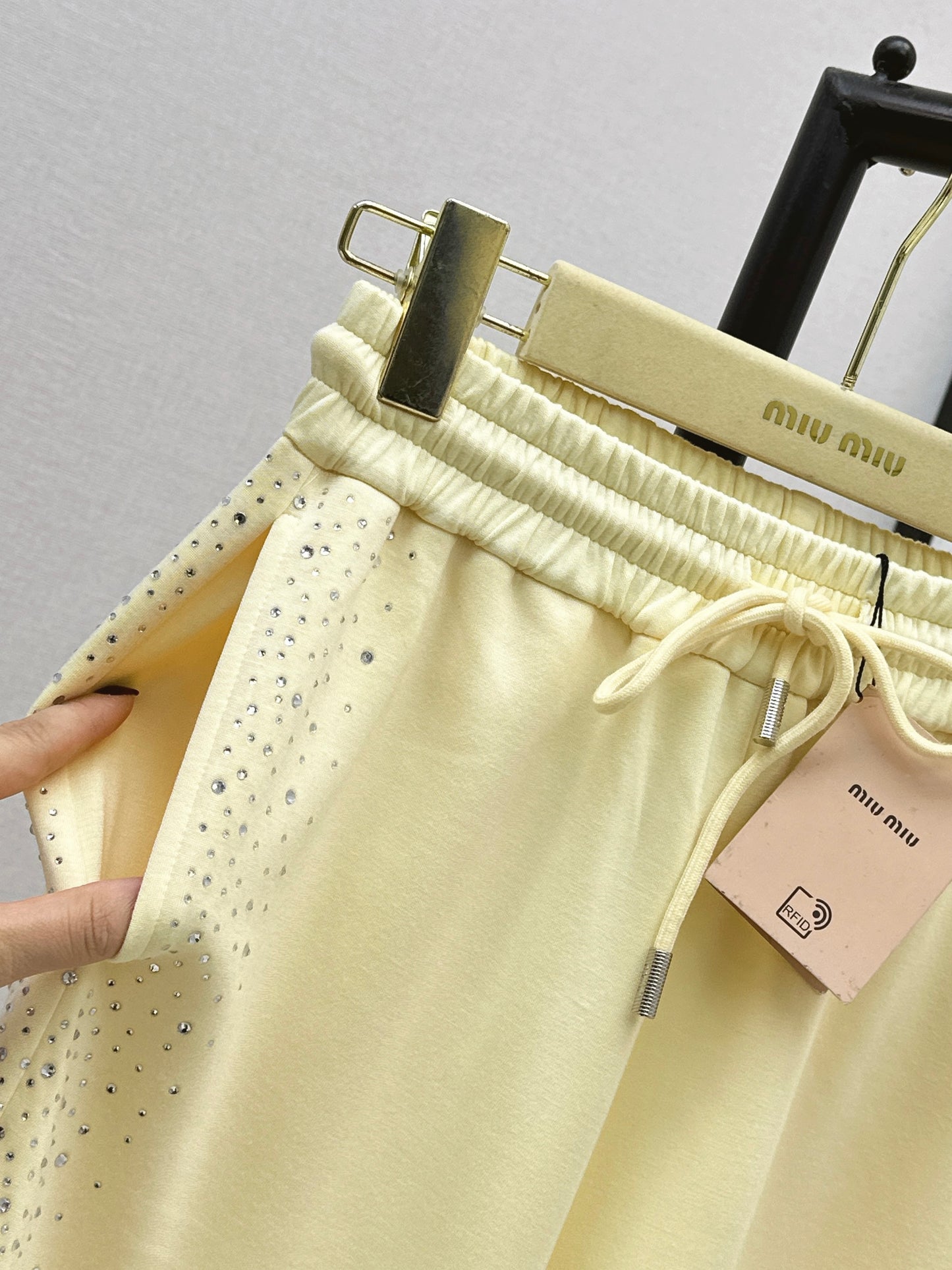 26ss Logo-embellished straight-leg pants