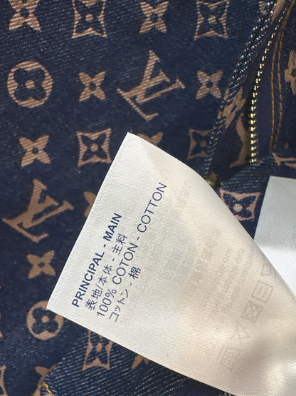 26ss Logo monogram denim shorts