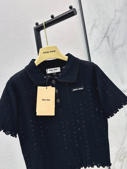 26ss Collared Short-Sleeve T-Shirt