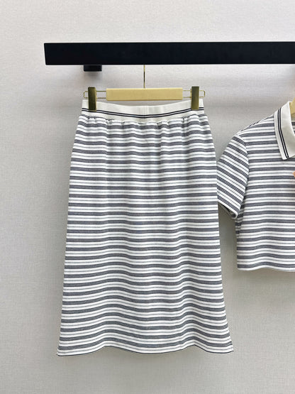 26ss Casual Striped Set