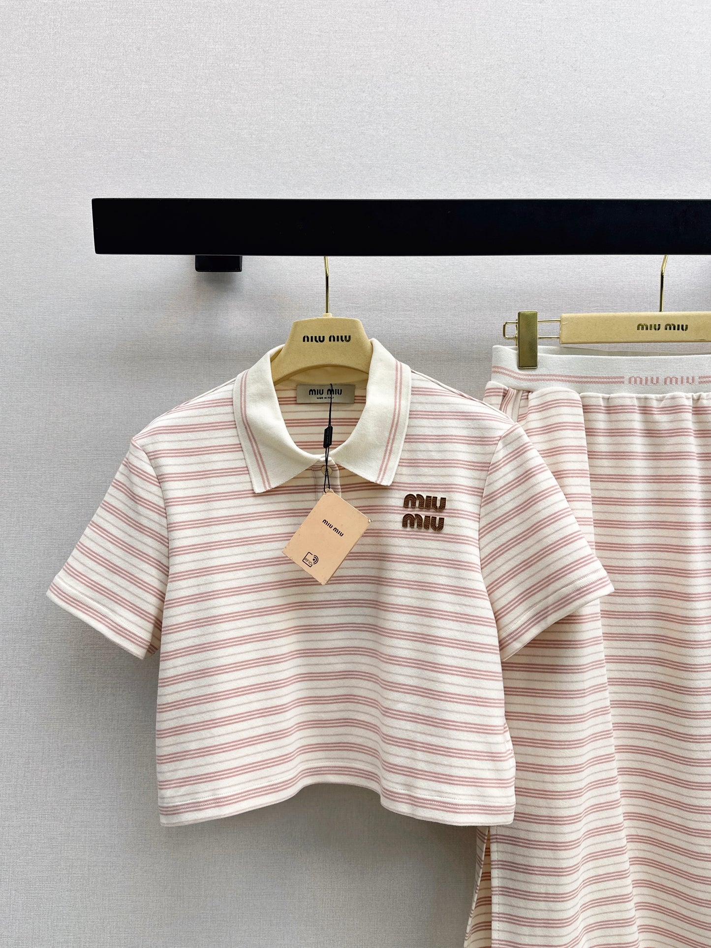 26ss Casual Striped Set
