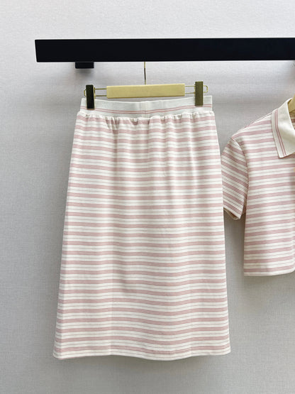 26ss Casual Striped Set