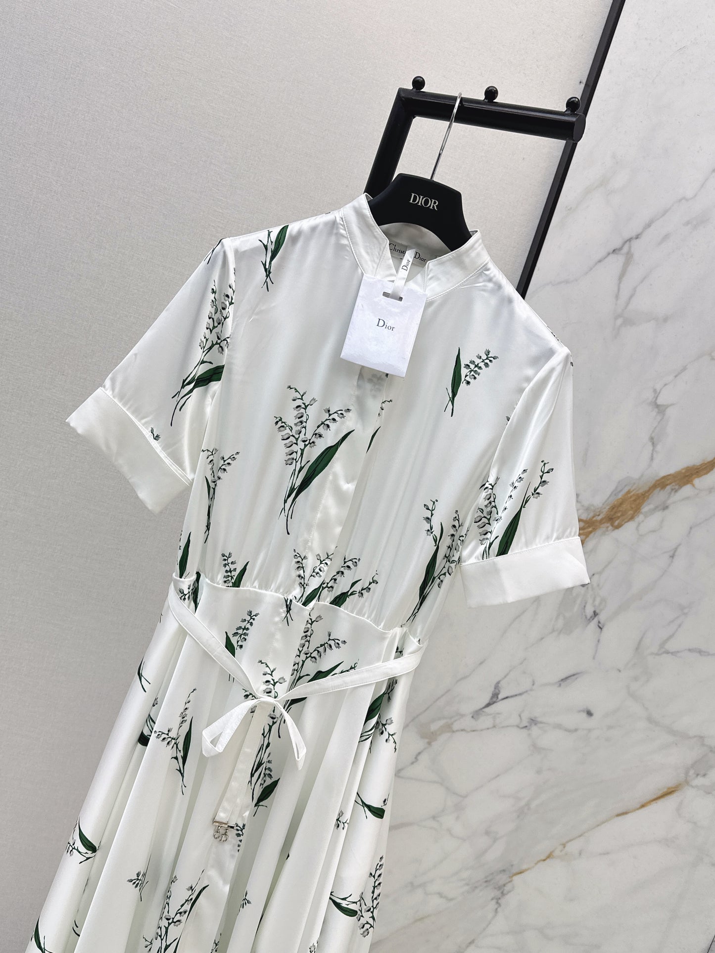 26ss Printed Long Dress