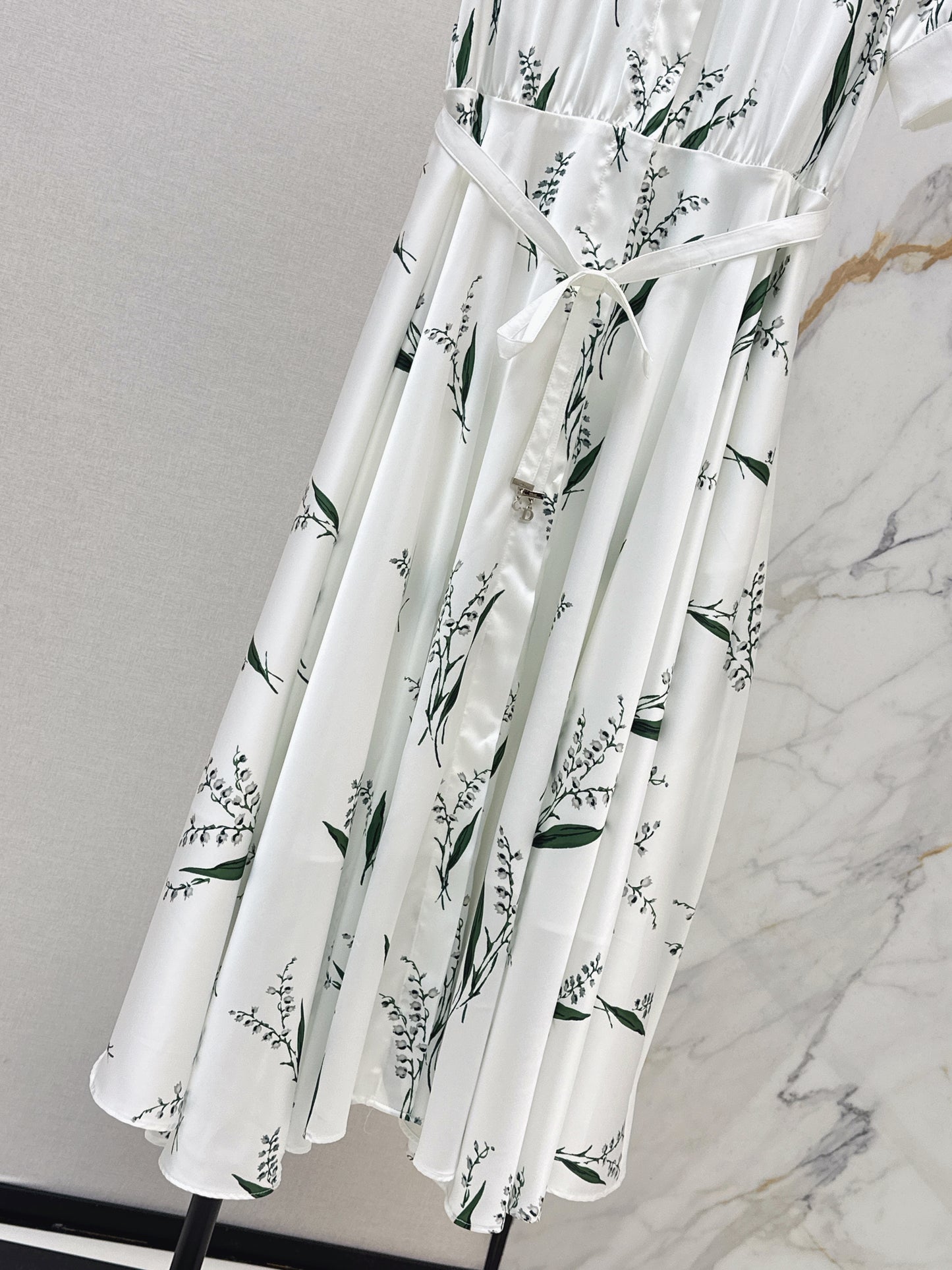26ss Printed Long Dress