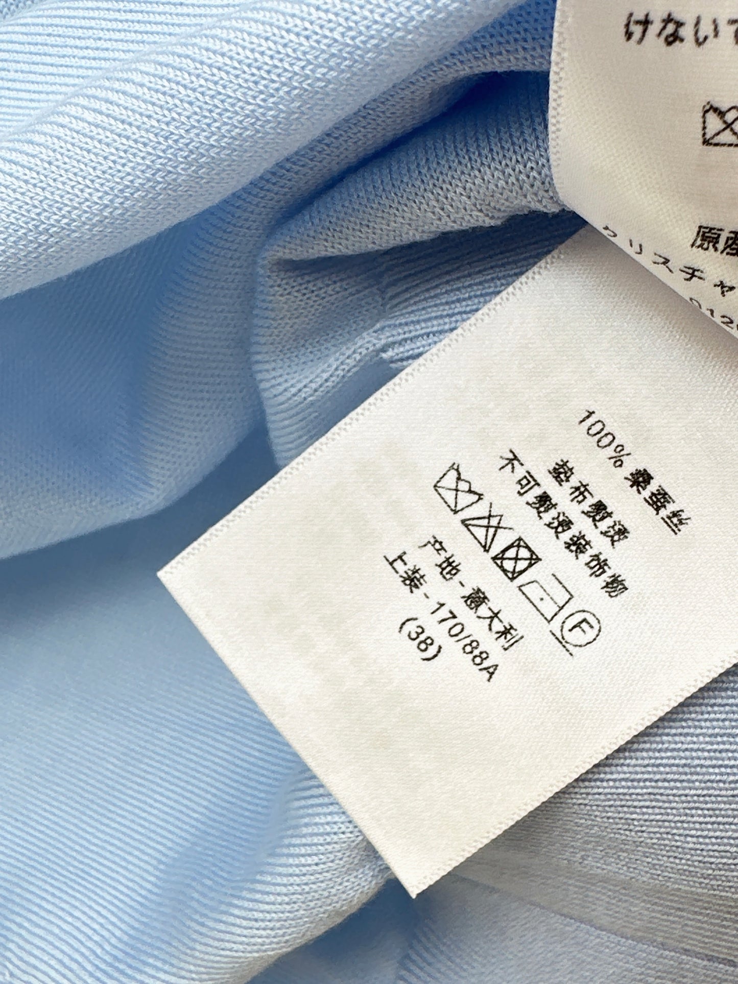 26ss Bow-tie collar short-sleeved top