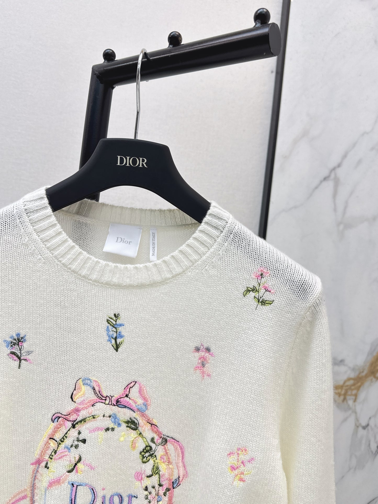 26ss Position Embroidered Sweater