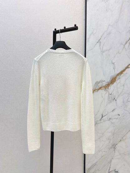 26ss Position Embroidered Sweater