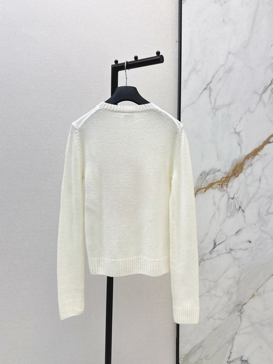 26ss Position Embroidered Sweater