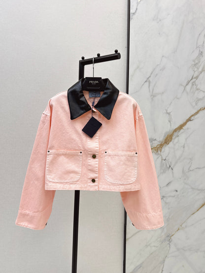 26ss Cherry Blossom Pink Workwear Jacket