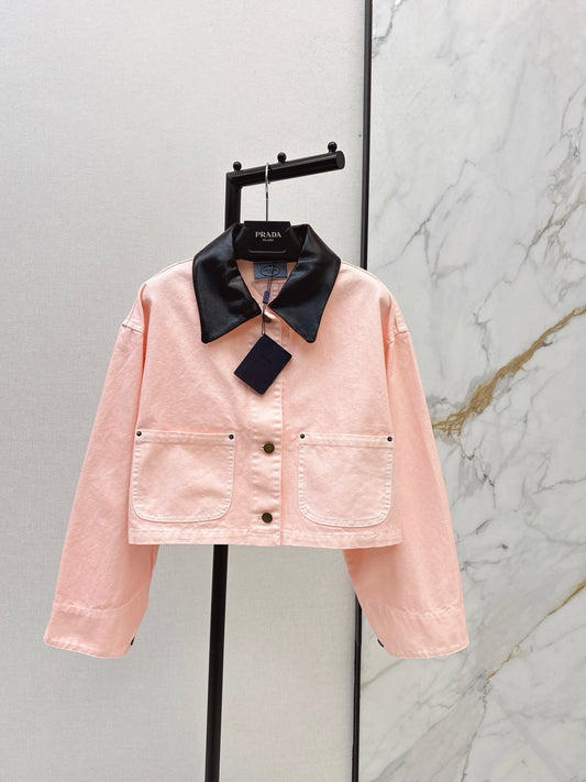 26ss Cherry Blossom Pink Workwear Jacket