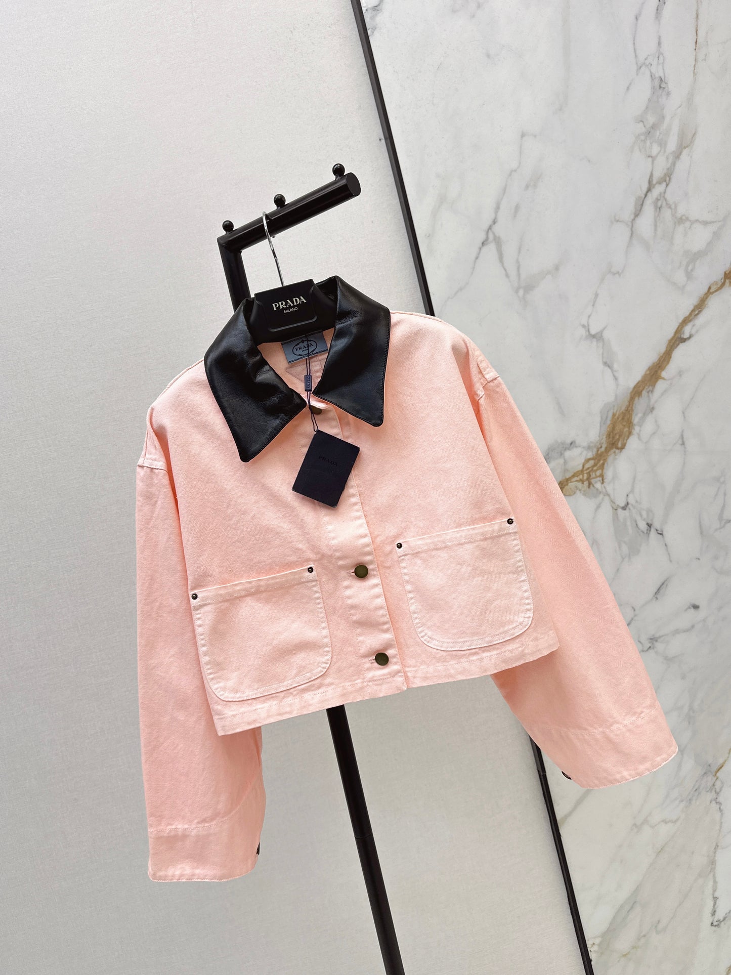 26ss Cherry Blossom Pink Workwear Jacket