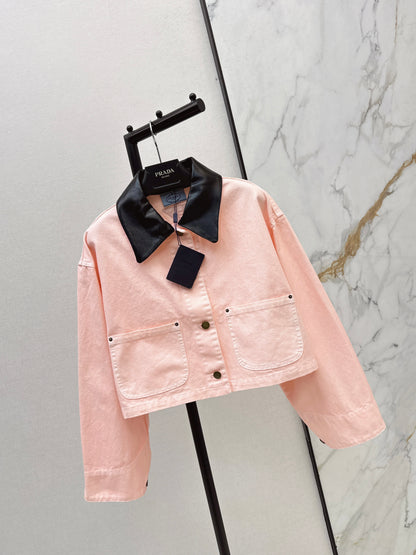26ss Cherry Blossom Pink Workwear Jacket