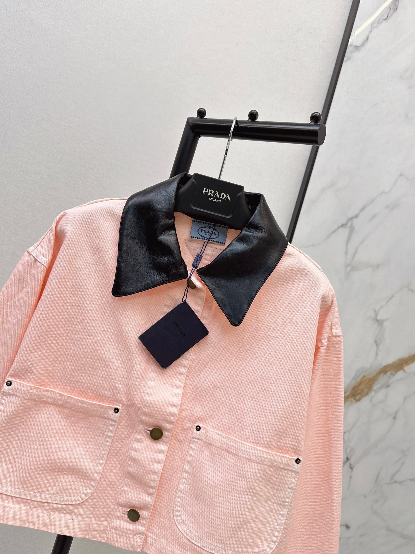 26ss Cherry Blossom Pink Workwear Jacket