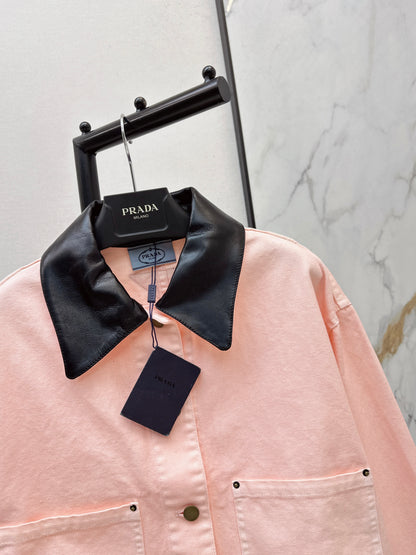 26ss Cherry Blossom Pink Workwear Jacket