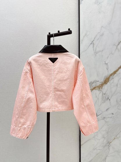 26ss Cherry Blossom Pink Workwear Jacket
