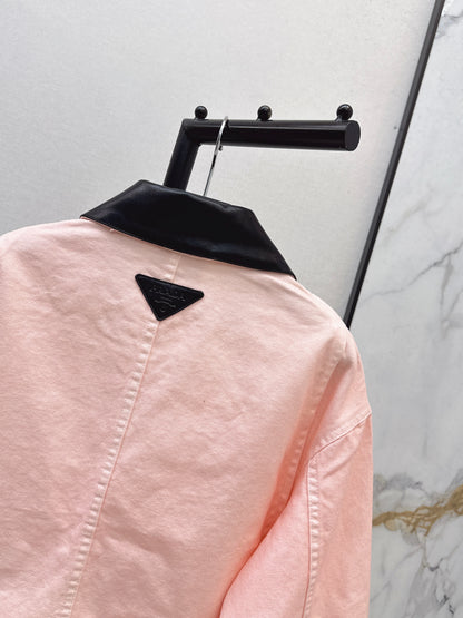 26ss Cherry Blossom Pink Workwear Jacket
