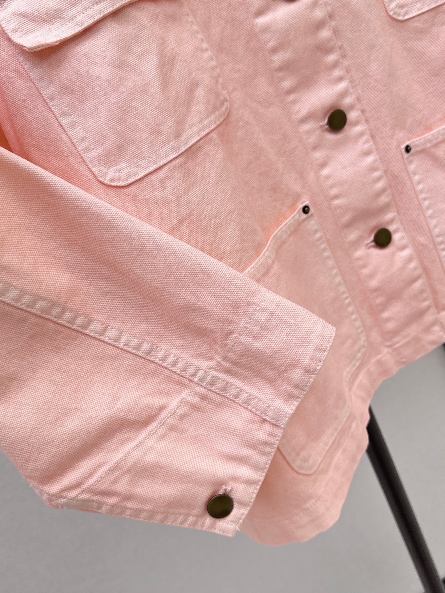 26ss Cherry Blossom Pink Workwear Jacket