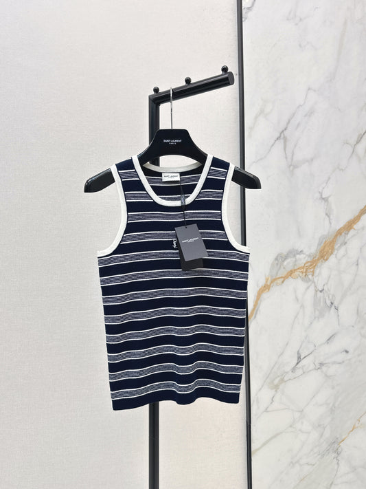 26ss Striped Knit Vest