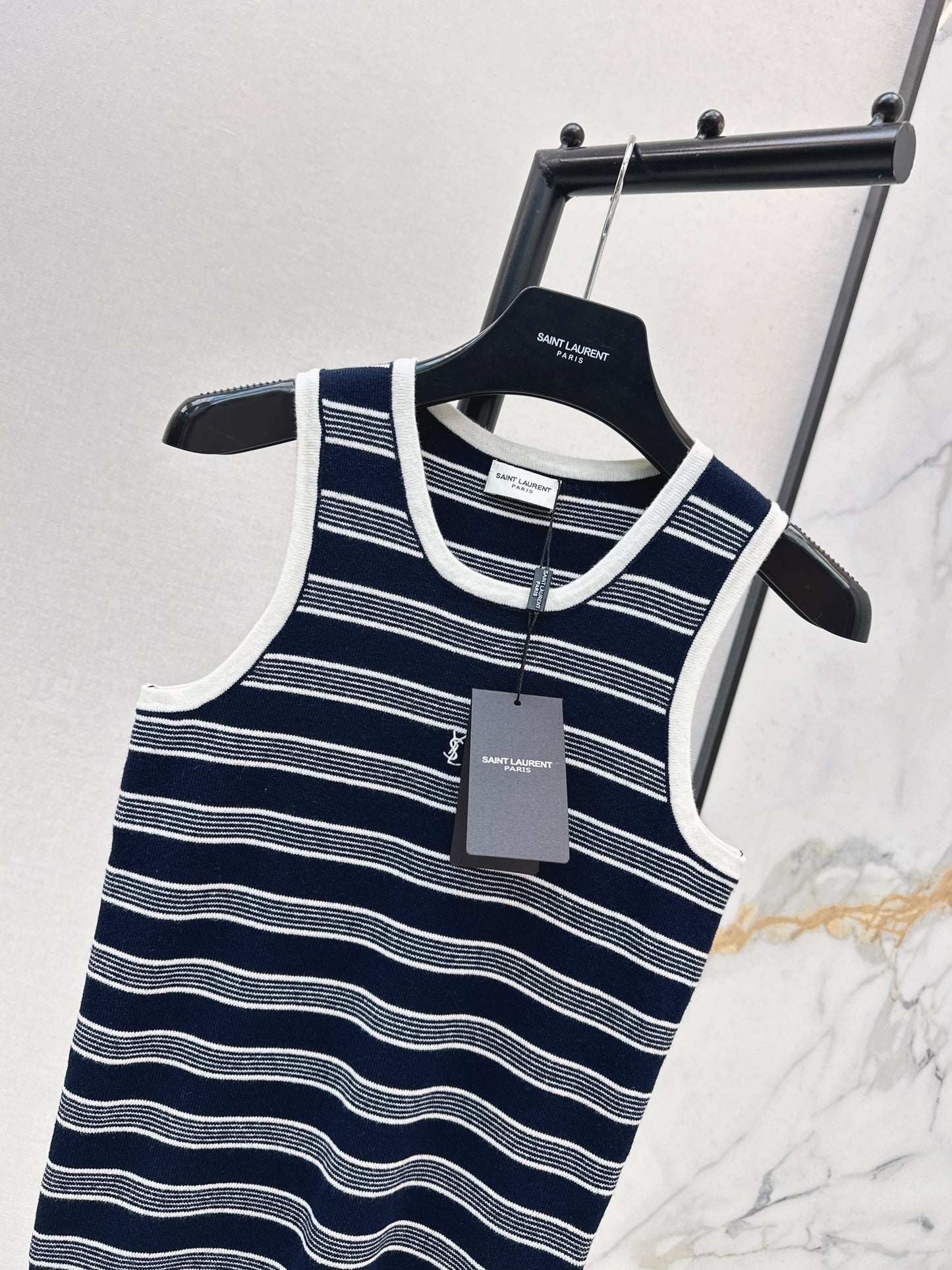 26ss Striped Knit Vest