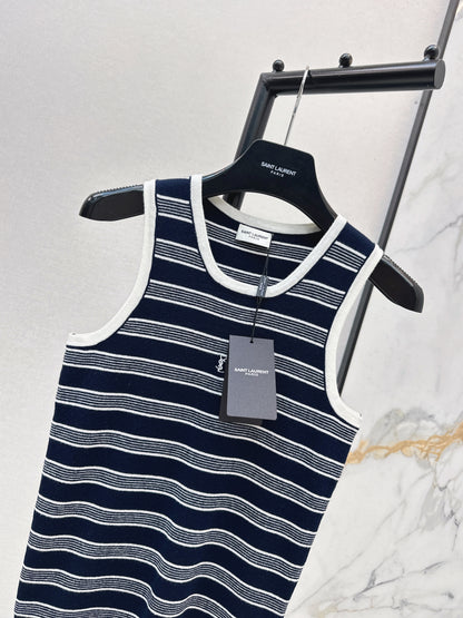 26ss Striped Knit Vest