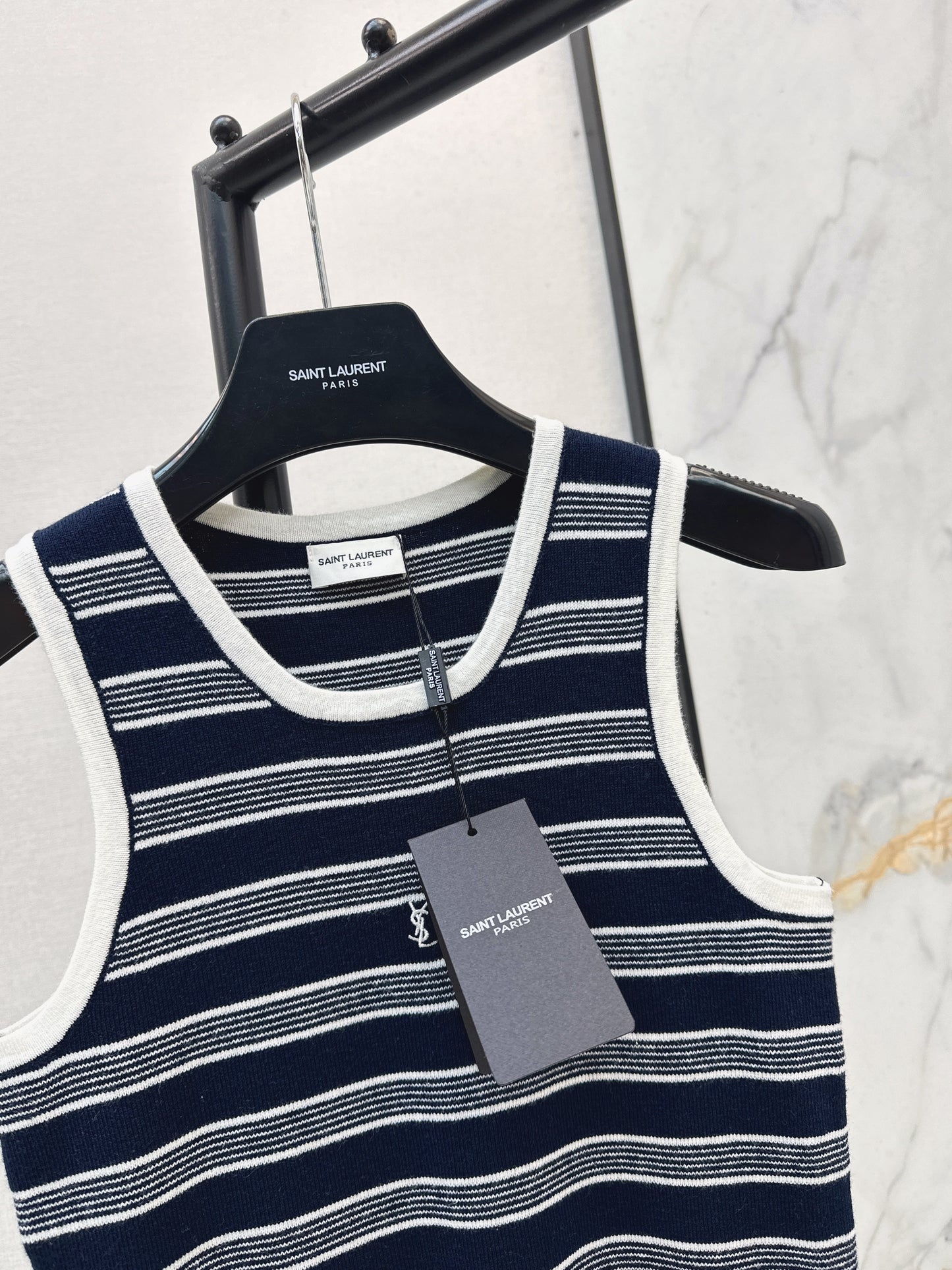 26ss Striped Knit Vest