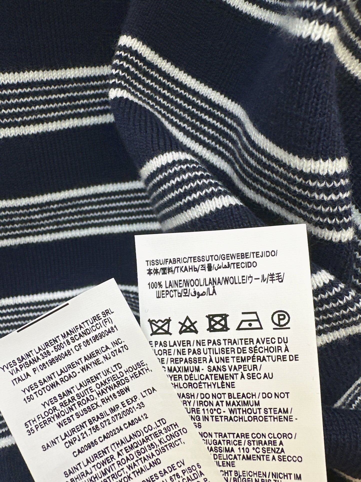 26ss Striped Knit Vest