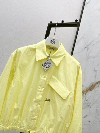 26ss Lemon Yellow Shirt