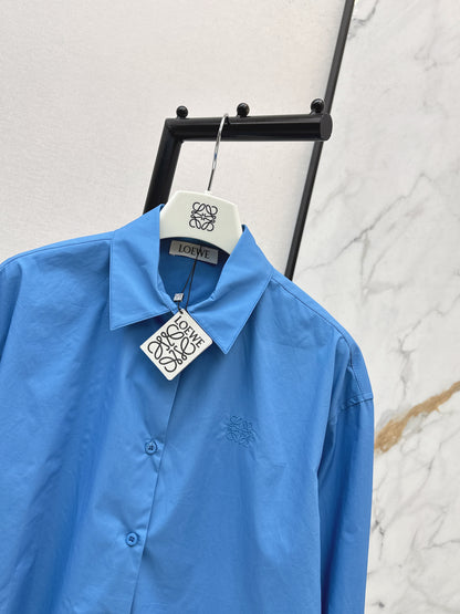 26ss Short blue shirt